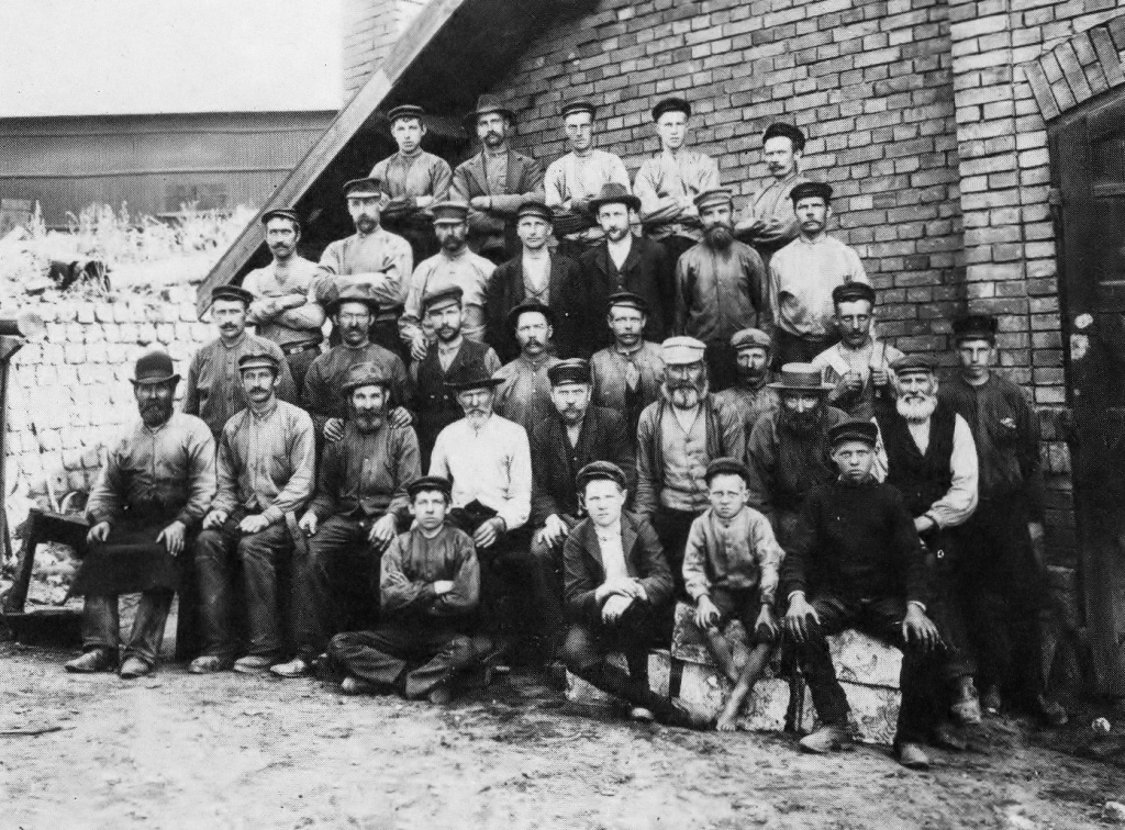 Hyttarbetare ca 1890-talet