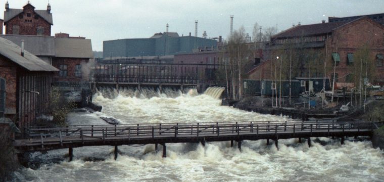 11 maj -03, Fagersta kraftverksdamm