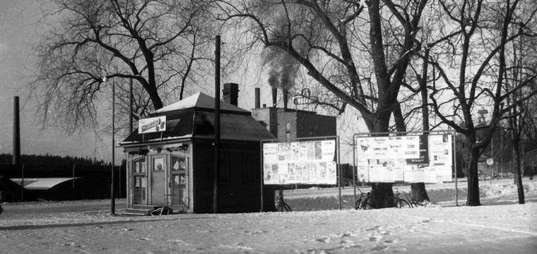 5, Söderkvists kiosk på 50-talet, krympt