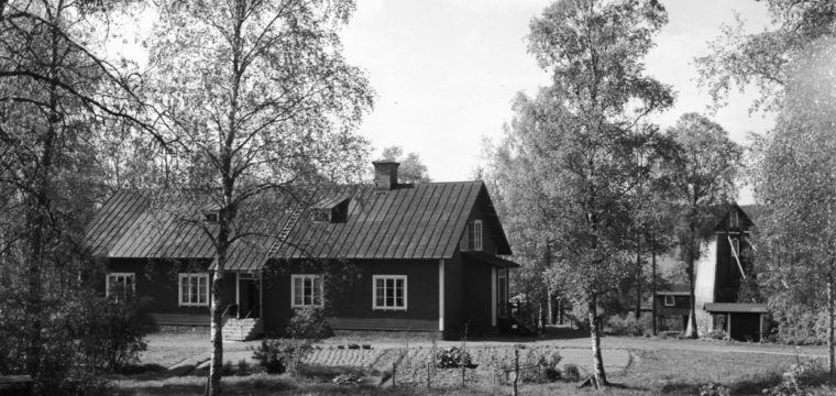 Nedre kasern vid Stortägten. 30 maj 1945