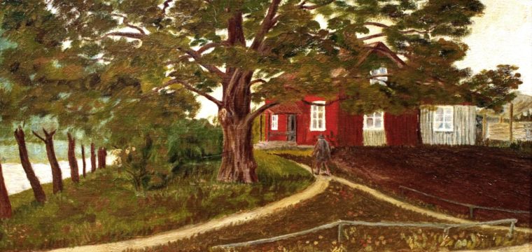 01, Slussvaktarbostaden i Uddnäs. J.W. Bergendahl 1923