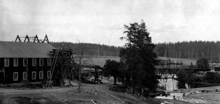 11, Uddnäs sågverk, 1910
