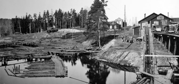 13, Uddnäs såg från sydost, 1918