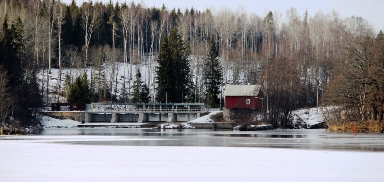 33, Uddnäs kraftstation från söder, foto feb 2017 G. Råberg
