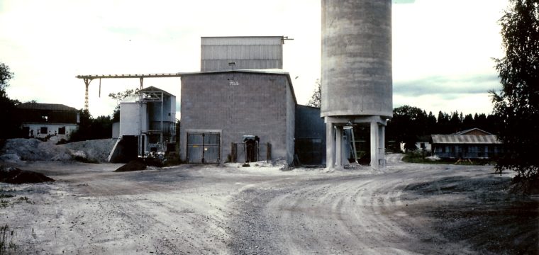 23, I silon till höger hamnar den krossade dolomiten