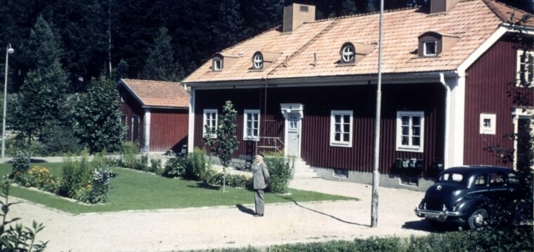 Änkehemmen på Kottmossvägen. 1952 okänd fotograf