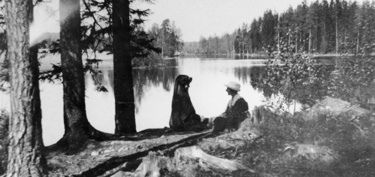 Vid Lillån sommaren 1920
