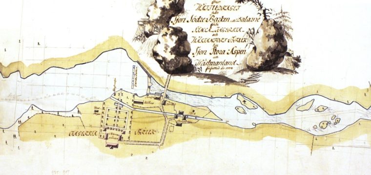 1, Fagersta sluss och industriområde, Johan Ulfström 1774