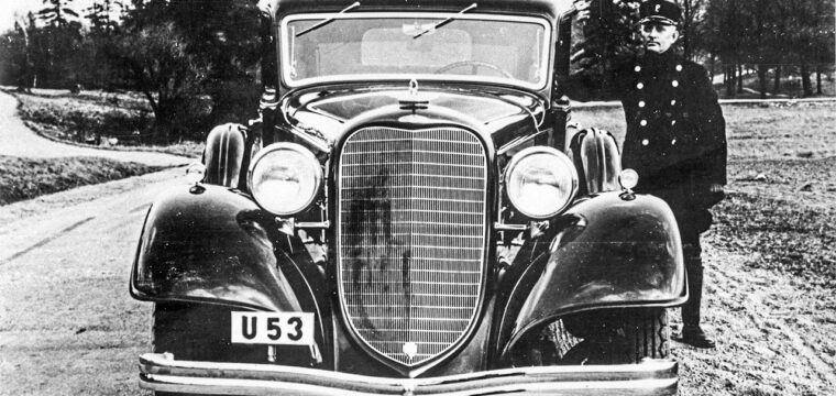 Lincoln V12, årsmodell 1934, Reg nr U53