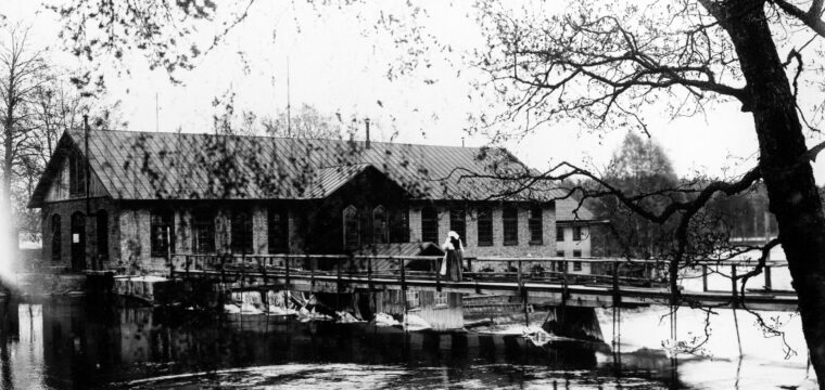 Linslageriet i Uddnäs år 1919