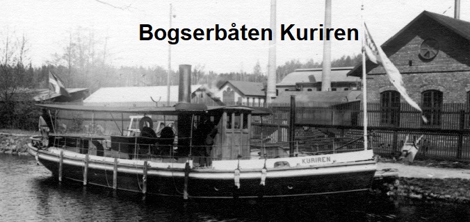 Kuriren vid lastbryggan i kanalen vid Holmen 1911