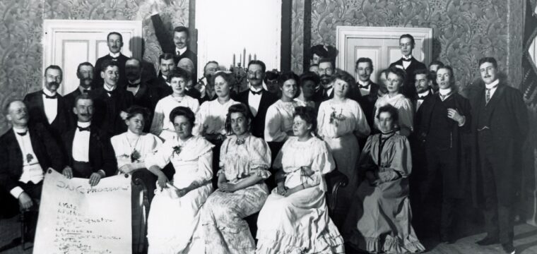 Bal på Brukshotellet 1908