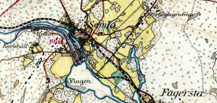 2, Semla Häradsekonomisk karta 1905, just