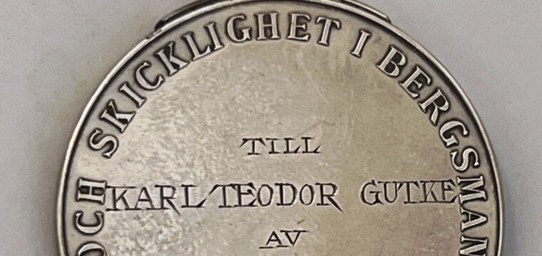 Walfrid Gutkes son, Karl Teodor Gutke, gick i sin fars fotspår och fick även han utmärkelser